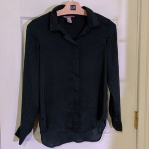 SOLD! H&M Dark Green Blouse